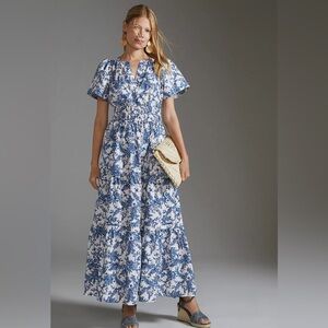NWOT Anthropologie Somerset Maxi Dress in Size Small